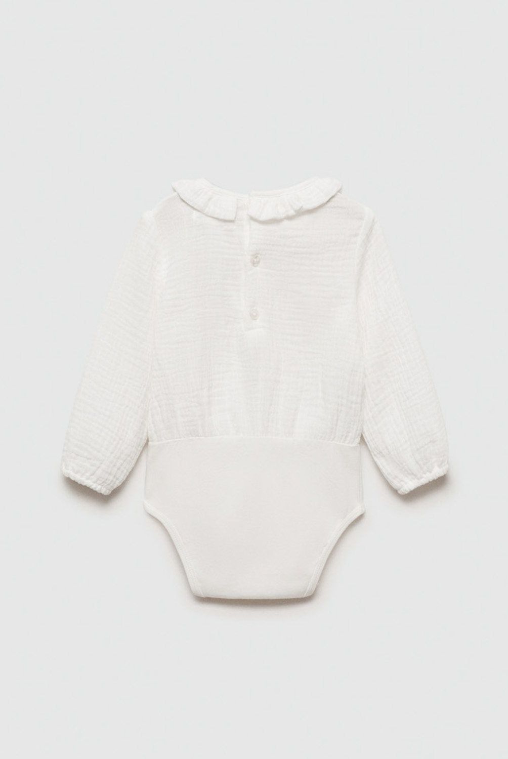 MANGO KIDS - Body Algodón Bambula Unisex Bebé Mango Kids