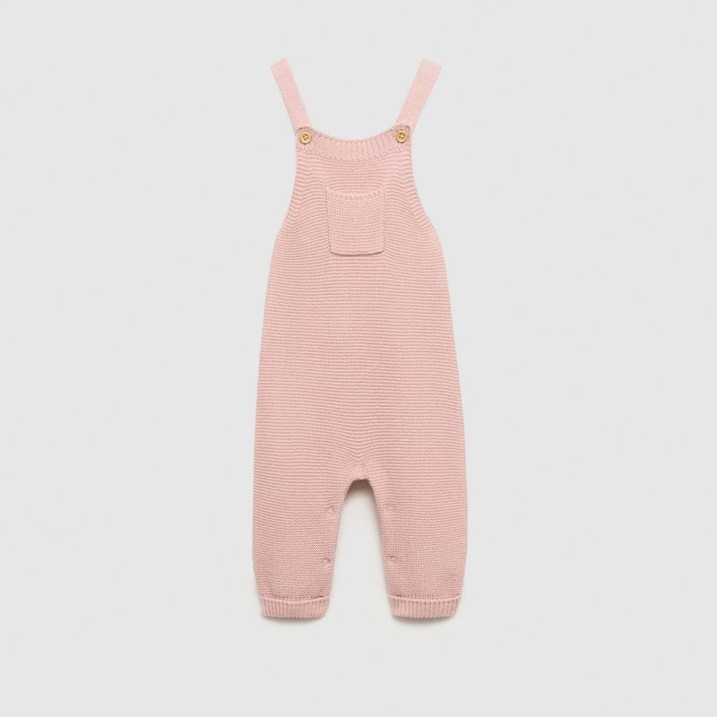 MANGO KIDS - Enterito Punto Algodón Unisex Bebé Mango Kids