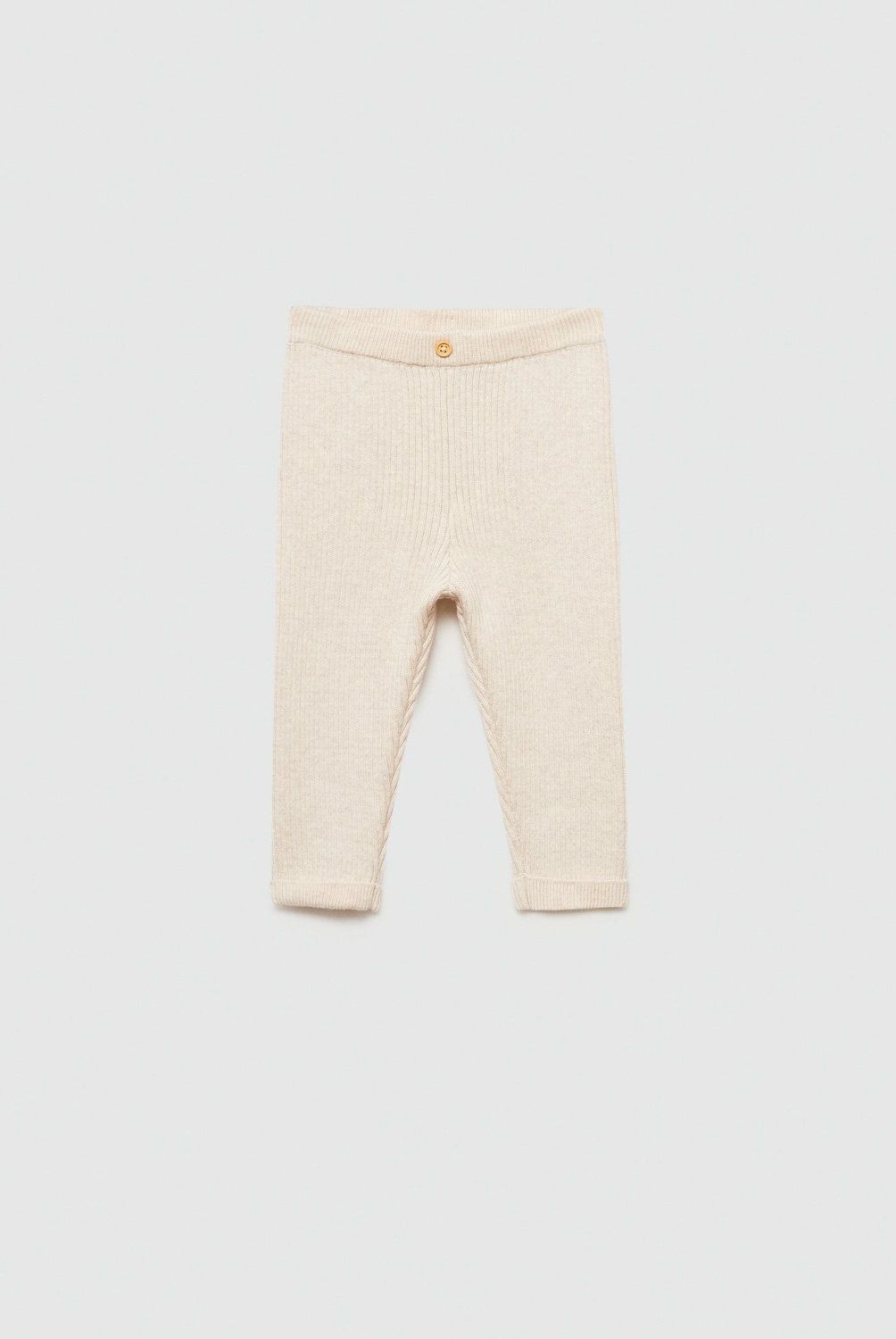 MANGO KIDS - Panty Canalé Algodón Unisex Bebé Mango Kids