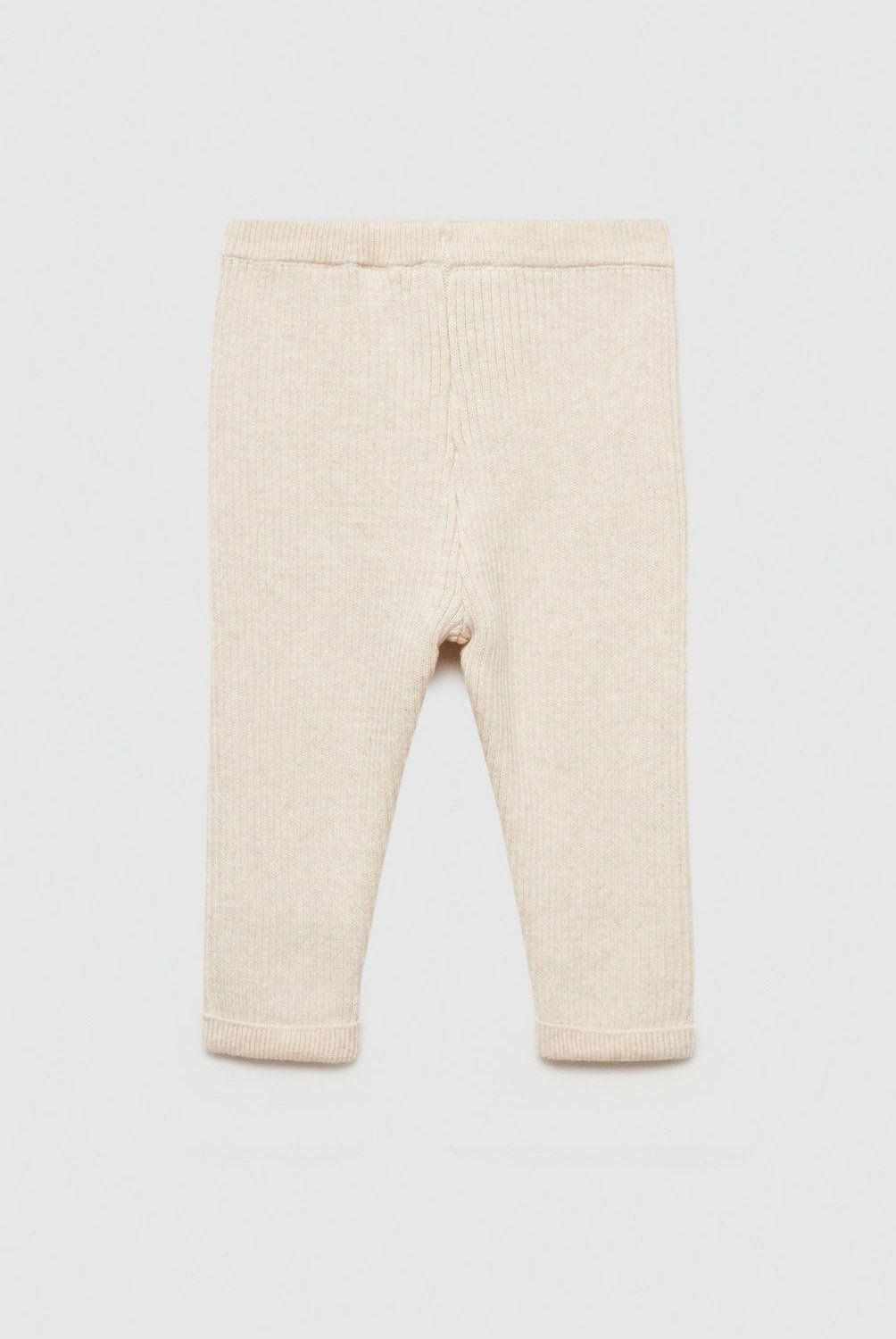 MANGO KIDS - Panty Canalé Algodón Unisex Bebé Mango Kids