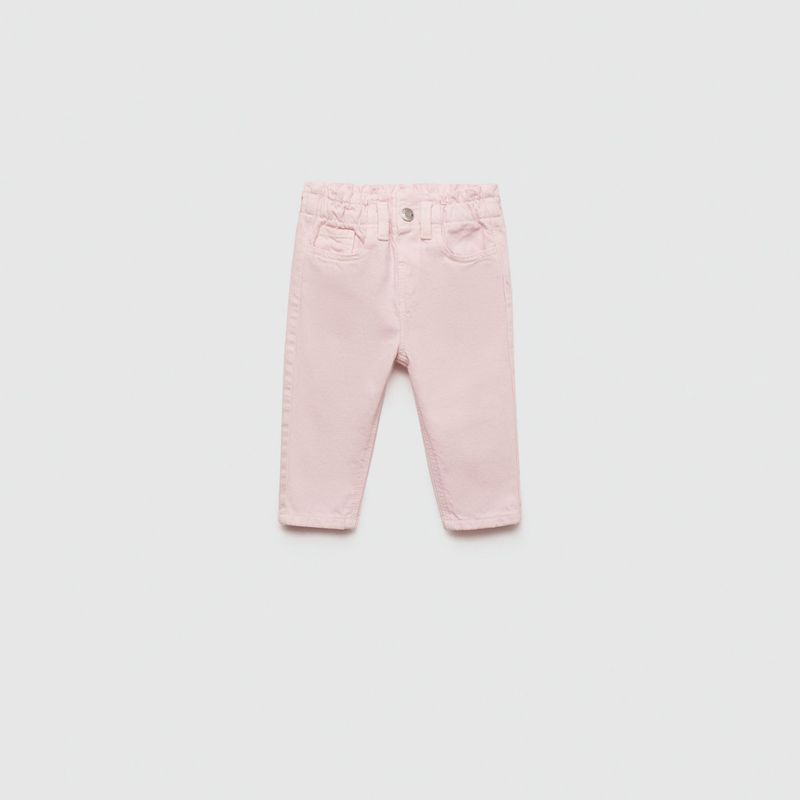 MANGO KIDS - Jeans Paperbag Bebé Niña Mango Kids