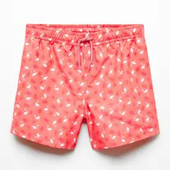 MANGO KIDS - Traja De Baño Estampado Flamencos Niño
