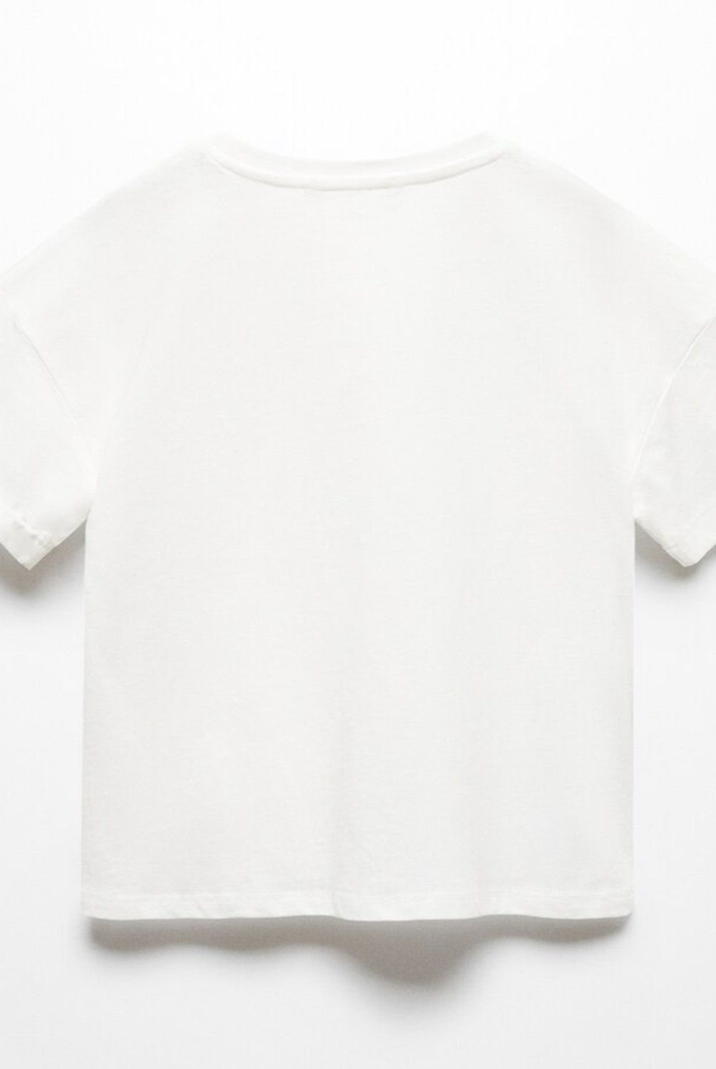 MANGO KIDS - Polera Algodón Lazo Niña Mango Kids