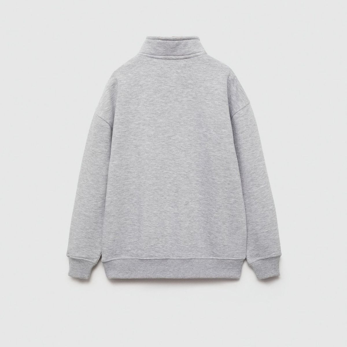 MANGO KIDS - Polerón Algodón Detalle Bordado Niño Mango Kids