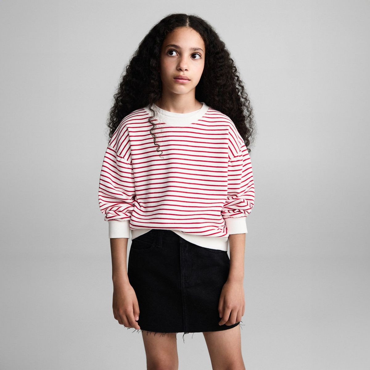 MANGO KIDS - Falda Corta Denim Niña Mango Kids