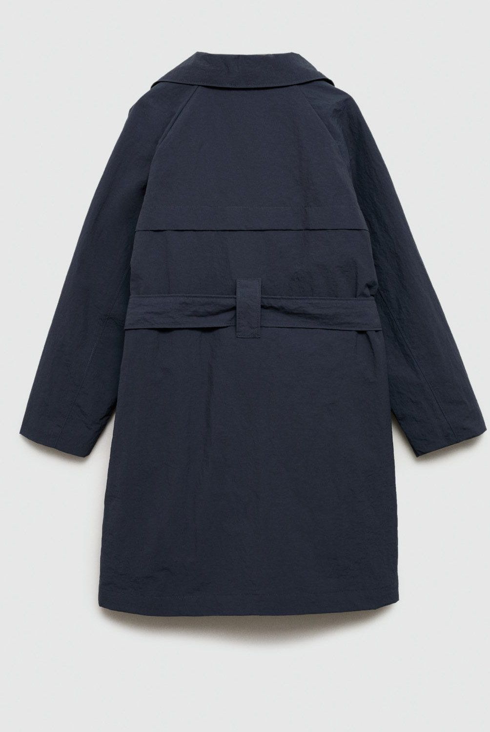 MANGO KIDS - Trench Clásico Cinturón Niña Mango Kids