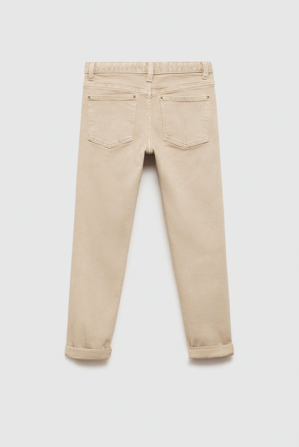 MANGO KIDS - Pantalón Recto Algodón Niño Mango Kids