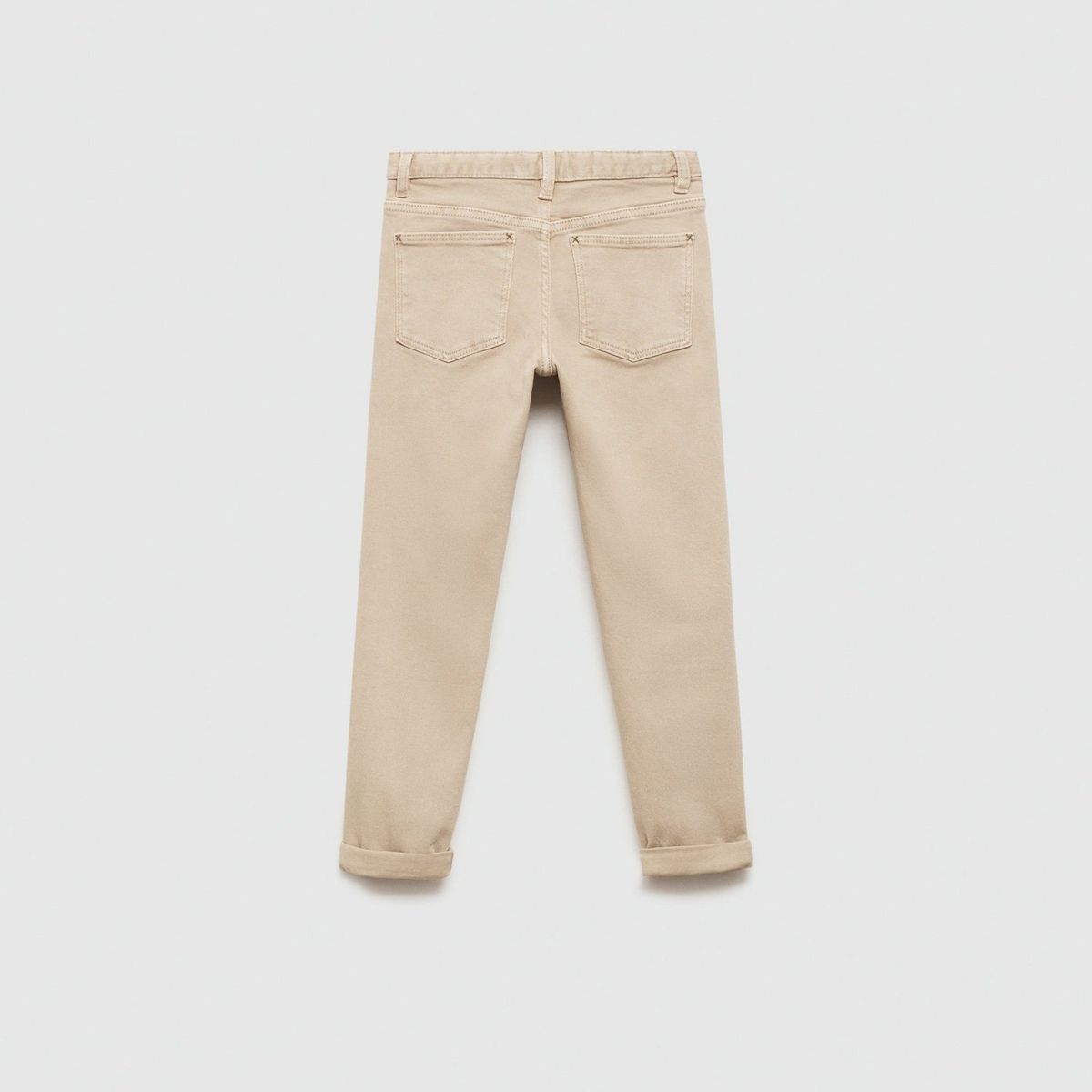 MANGO KIDS - Pantalón Recto Algodón Niño Mango Kids