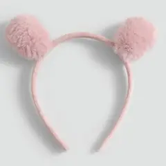 MANGO KIDS - Cintillo Pompón Niña