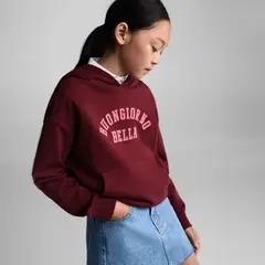 MANGO KIDS - Polerón Estampada Capucha Niña