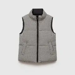MANGO KIDS - Chaleco Acolchado Reversible Niña