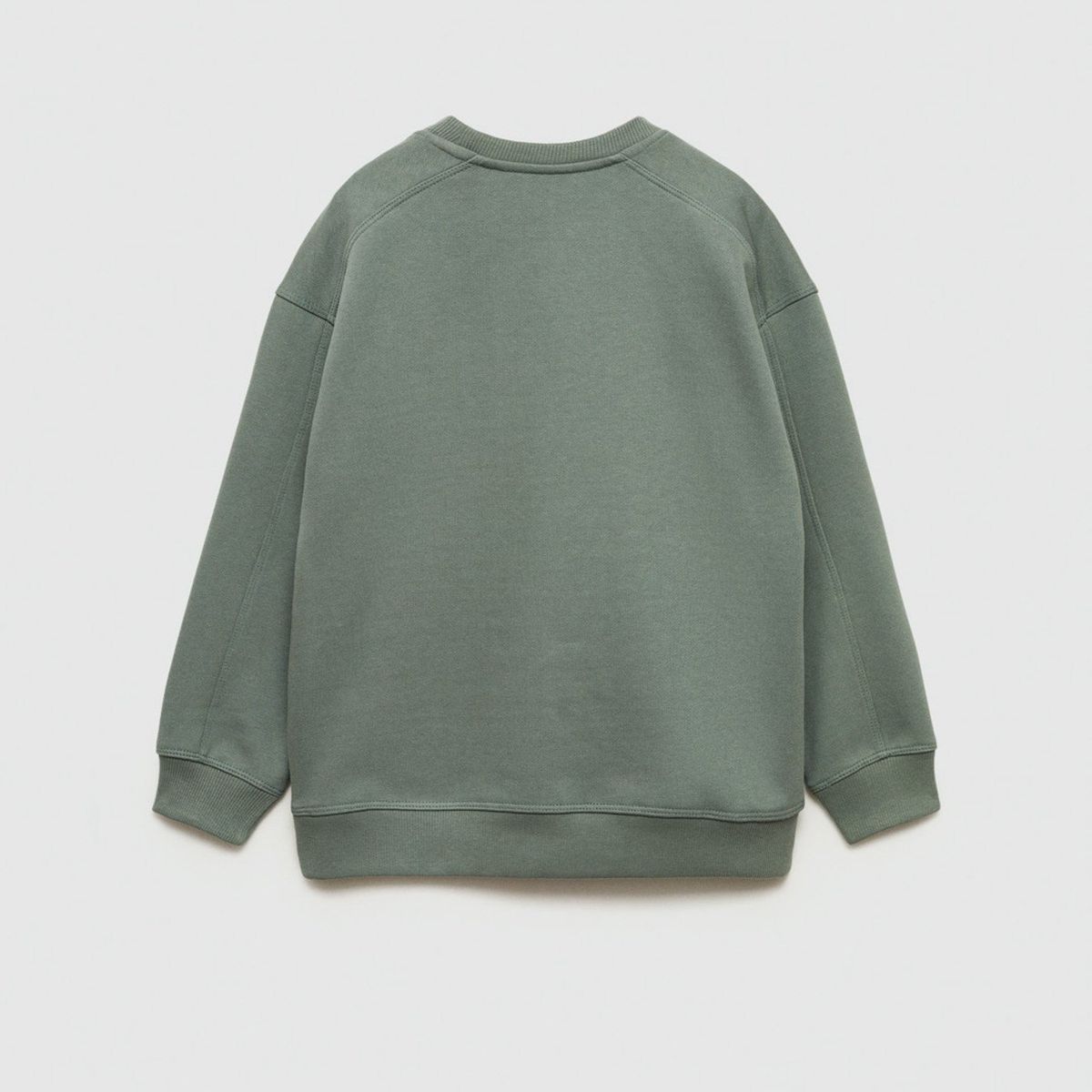 MANGO KIDS - Polerón Algodón Detalle Bordado Niño Mango Kids