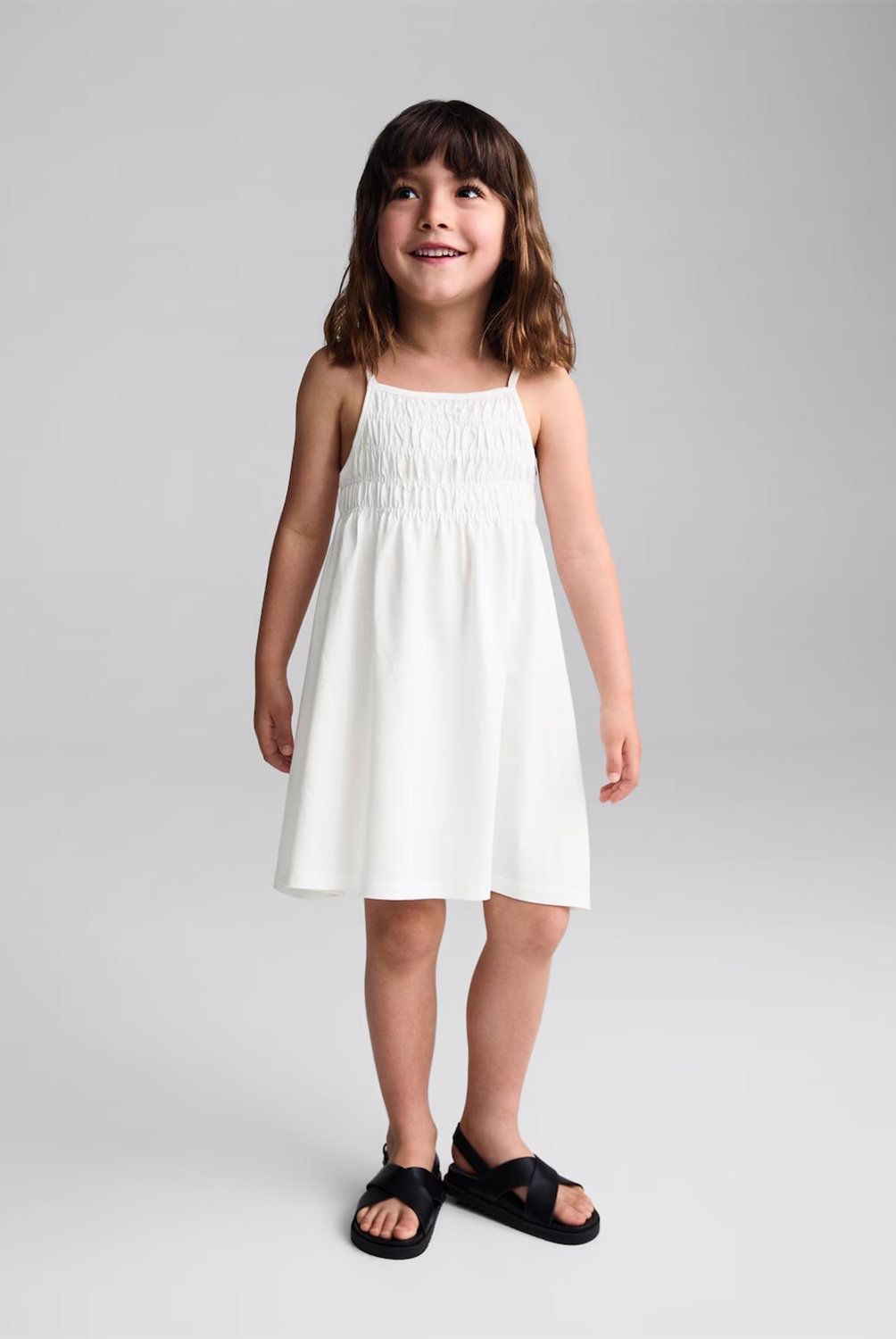 MANGO KIDS - Vestido Detalles Fruncidos Bebé Niña Mango Kids