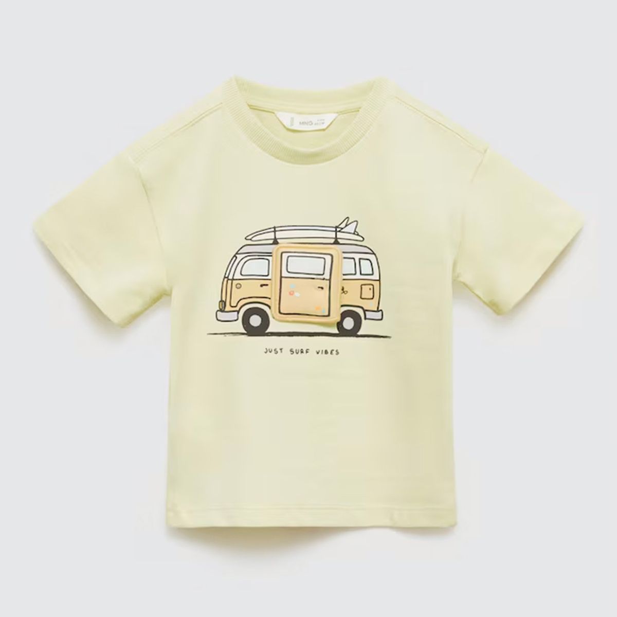 MANGO KIDS - Polera Estampado Relieve Bebé Niño Mango Kids