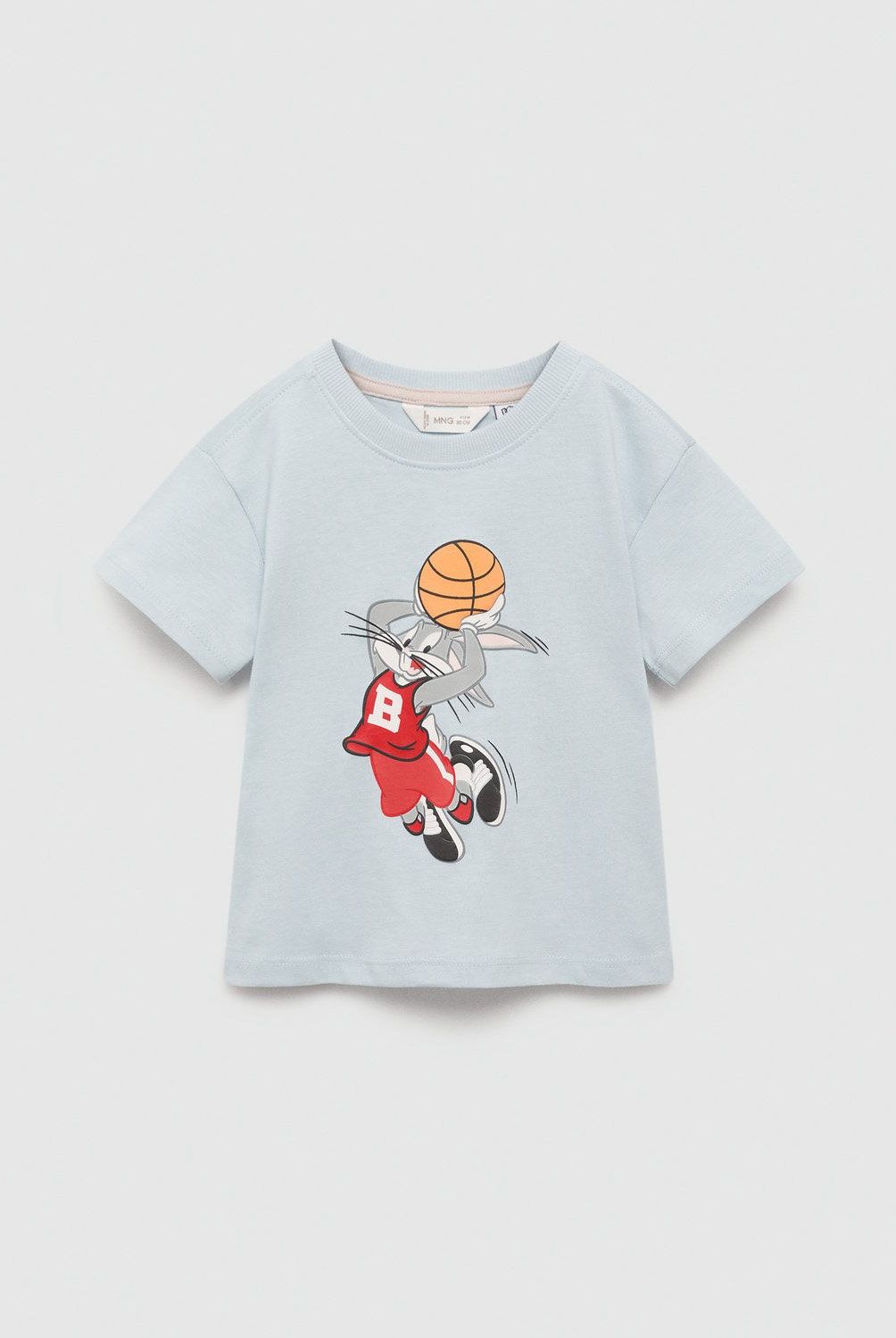 MANGO KIDS - Polera Looney Tunes Bebé Niño Mango Kids