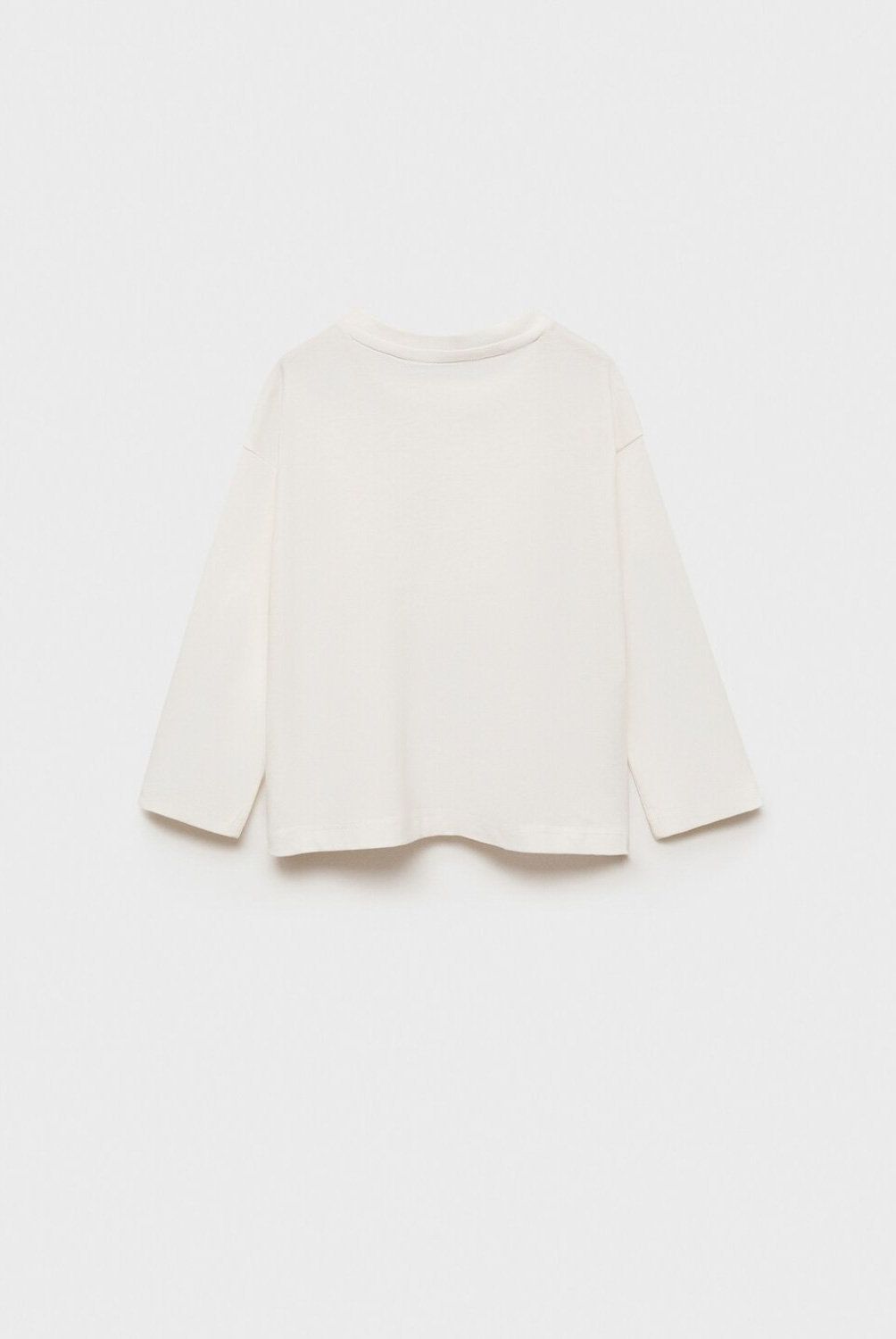 MANGO KIDS - Polera Algodón Manga Larga Bebé Niño Mango Kids