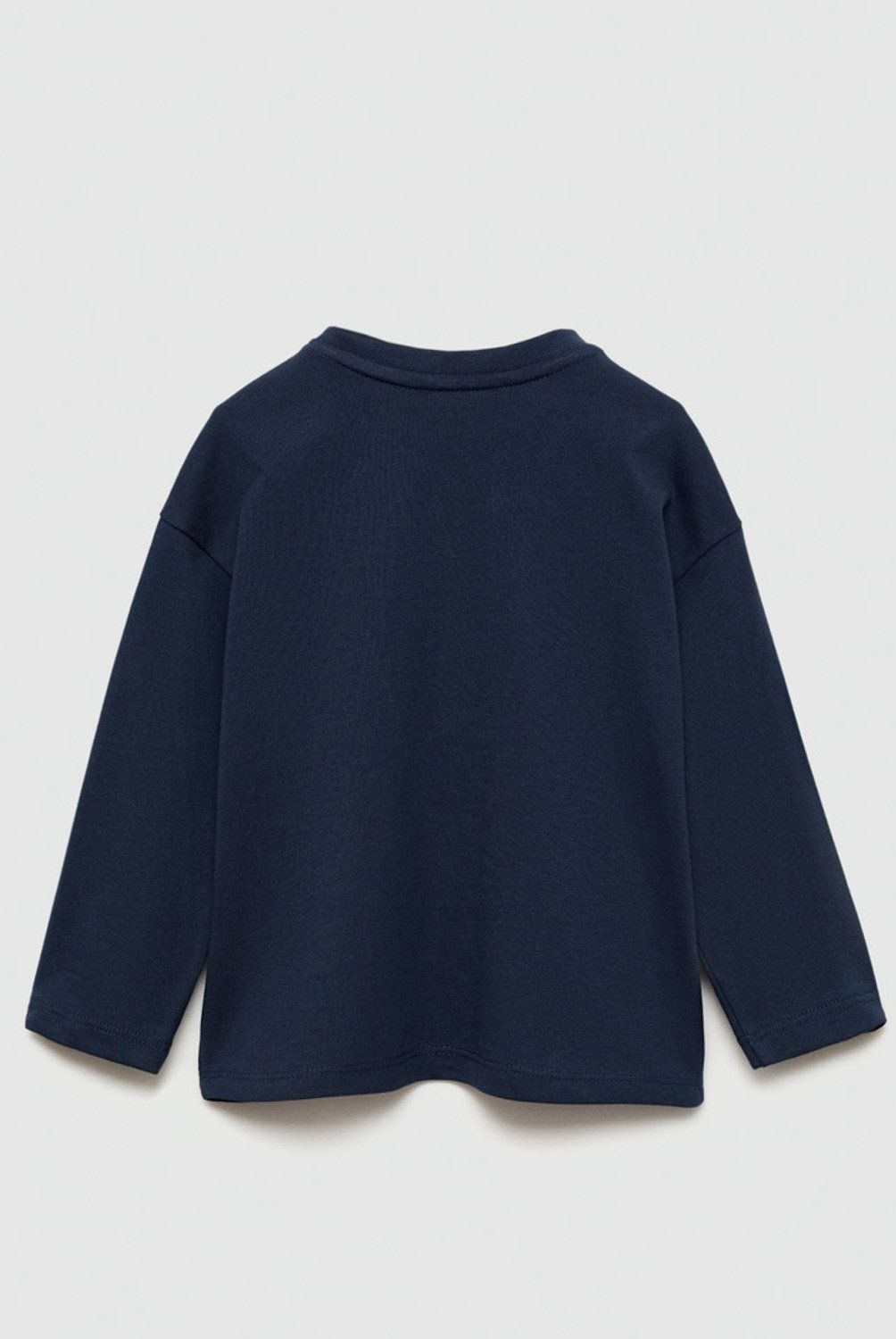 MANGO KIDS - Polera Algodón Manga Larga Bebé Niño Mango Kids