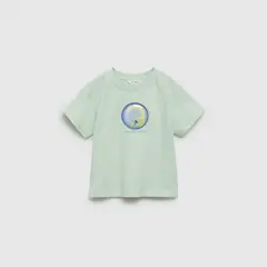 MANGO KIDS - Polera Estampada Detalle Relieve Bebé Niño