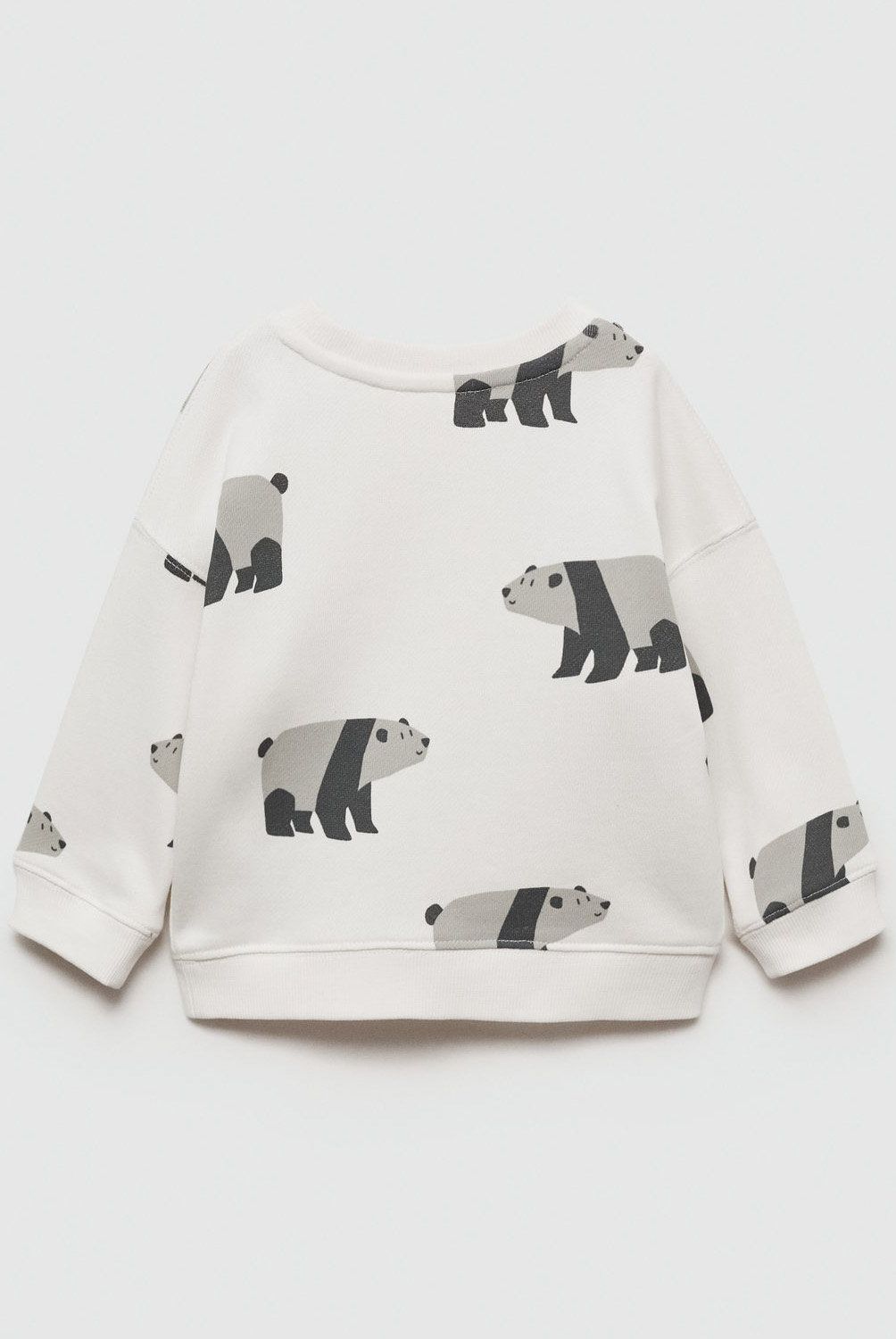 MANGO KIDS - Polerón Estampada Oso Niño Mango Kids