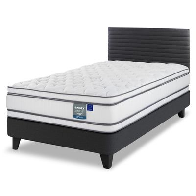 Imagen 2 del producto Cama Europea Majesty 1.5 Plaza Box + Respaldo Modern