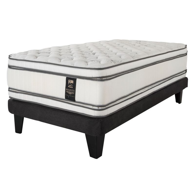 FLEX - Cama Europea Majesty Graf 1.5 Plazas X 2.00Mt Flex