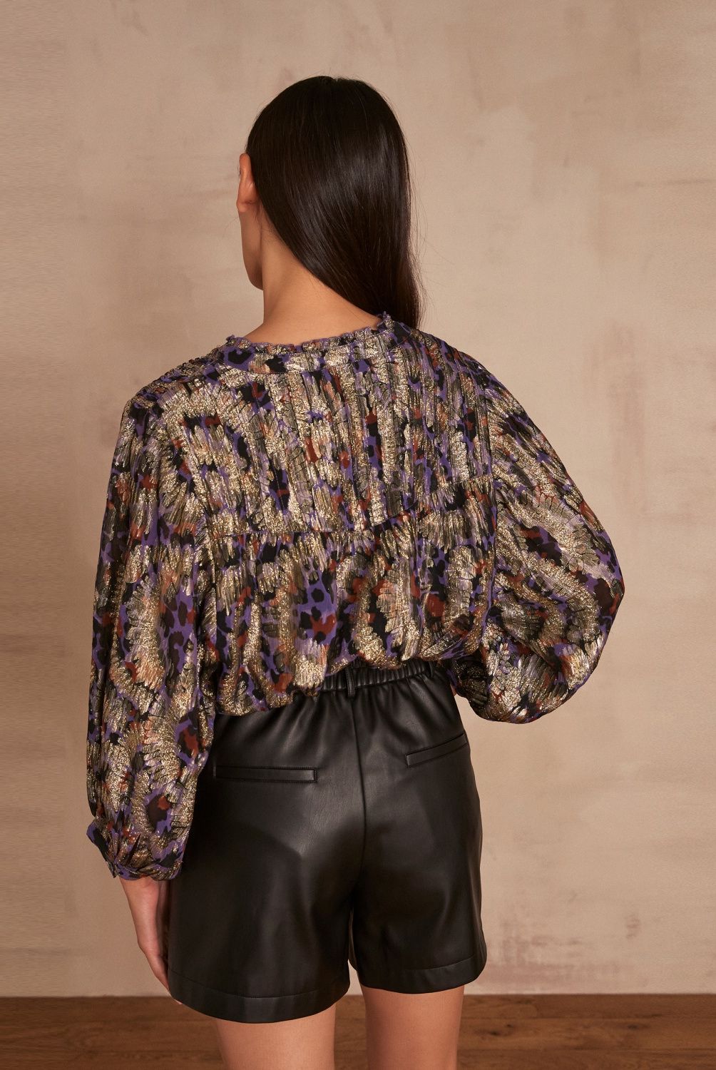 MAISON 123 - Blusa Manga Larga Mujer 123