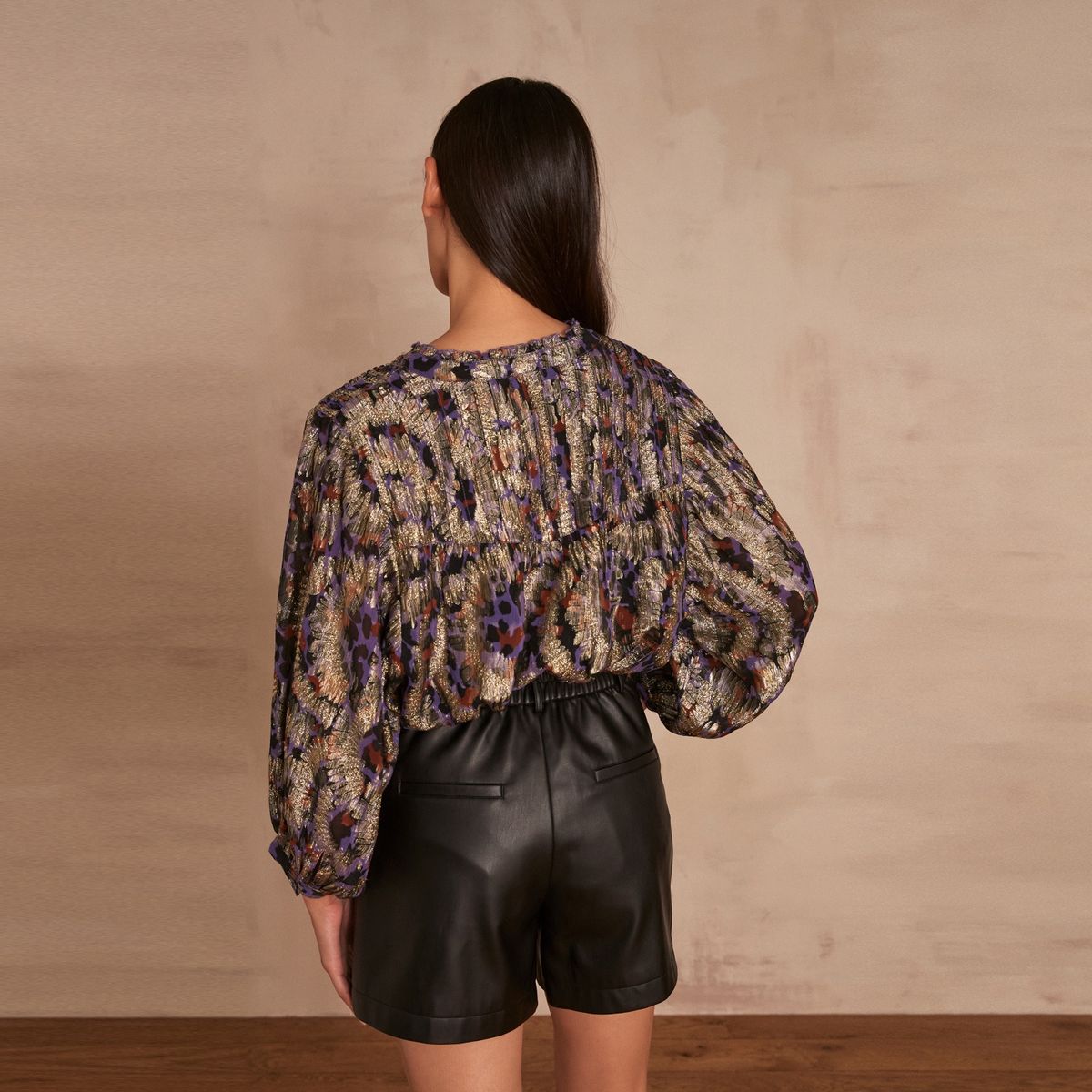 MAISON 123 - Blusa Manga Larga Mujer 123