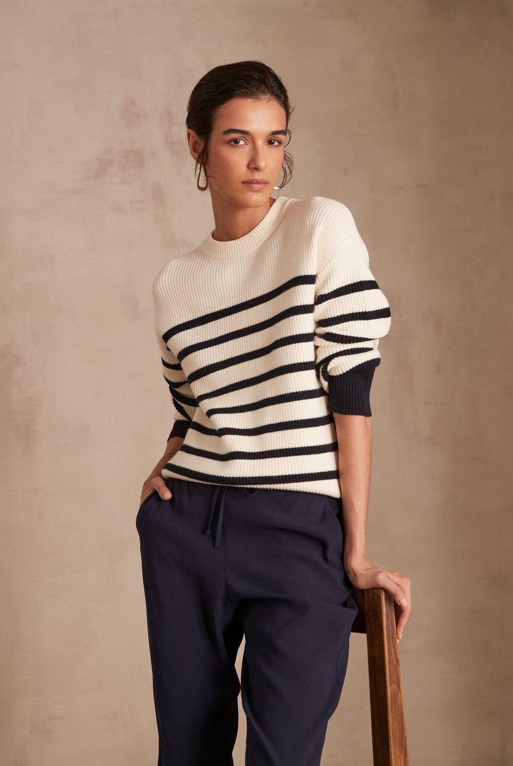 MAISON 123 - Sweater Rayas Mujer Maison 123