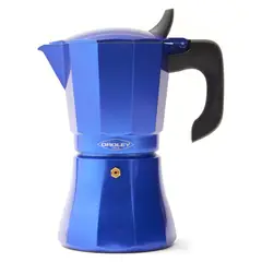 OROLEY - Cafetera Petra Azul Inducción 6 Tazas