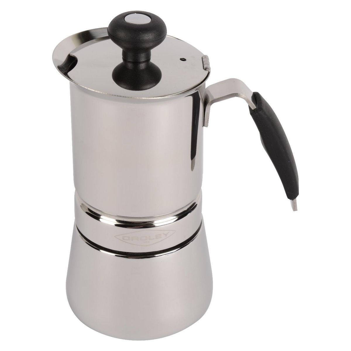 OROLEY - Cafetera Arges Acero Inoxidable 9 Tazas Oroley