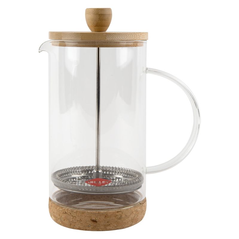 OROLEY - Cafetera Vidrio Émbolo 1 Litro Ferrara Oroley