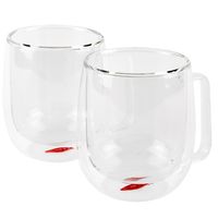 Set 2 Tazas Vidrio 250 Ml Vicenza