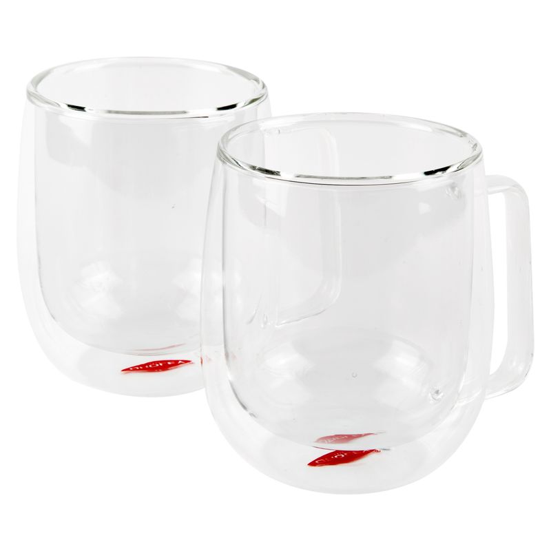 OROLEY - Set 2 Tazas Vidrio 250 Ml Vicenza Oroley