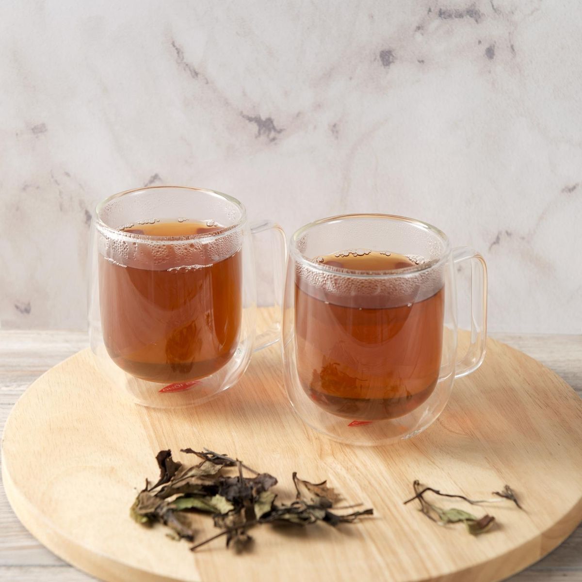 OROLEY - Set 2 Tazas Vidrio 250 Ml Vicenza Oroley