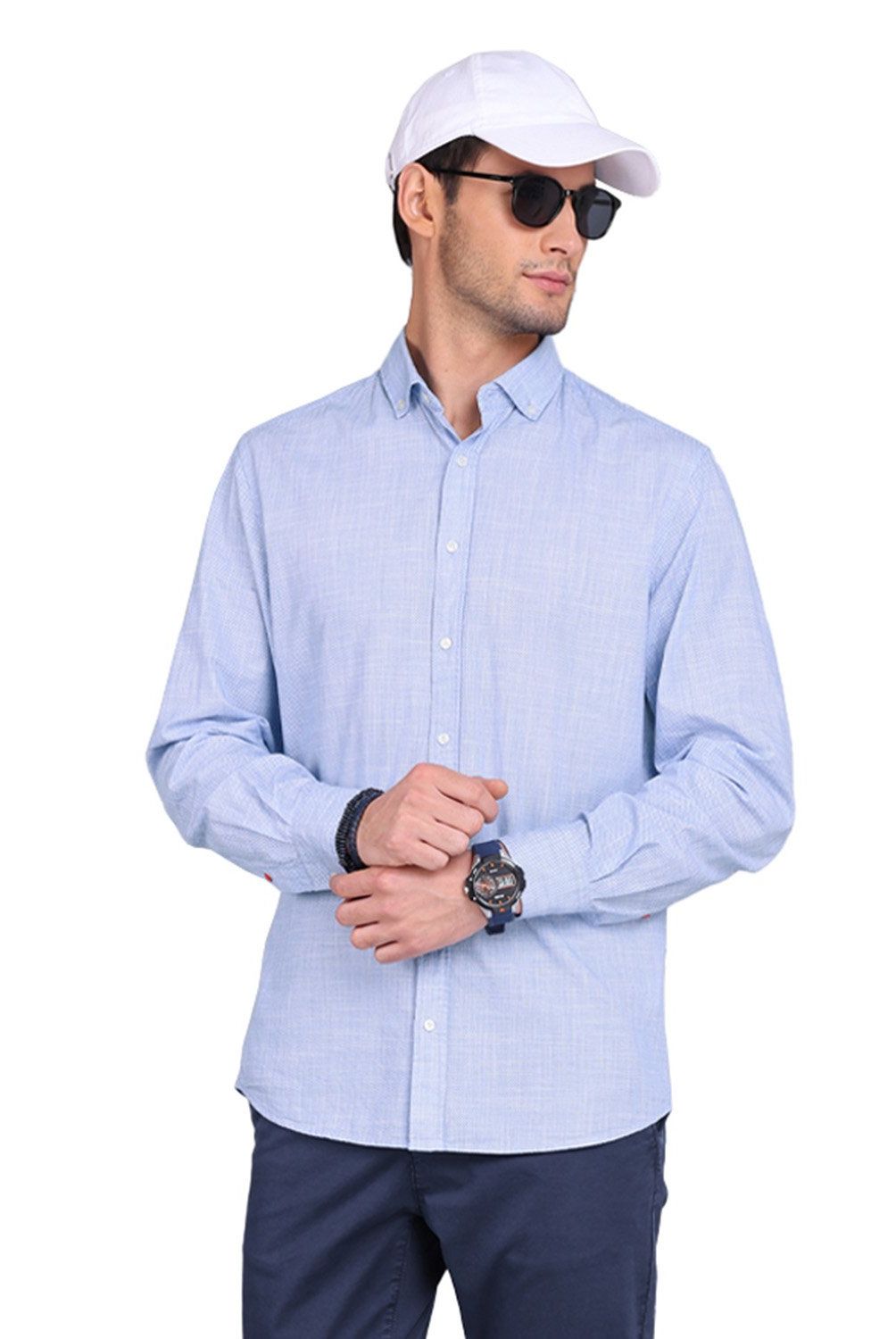 ARROW - Camisa Manga Larga Algodón Hombre Arrow