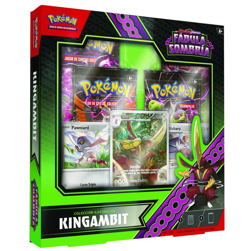 POKEMON - Tcg Cartas Pokemon Shrouded Fable Kingambit Collection Español