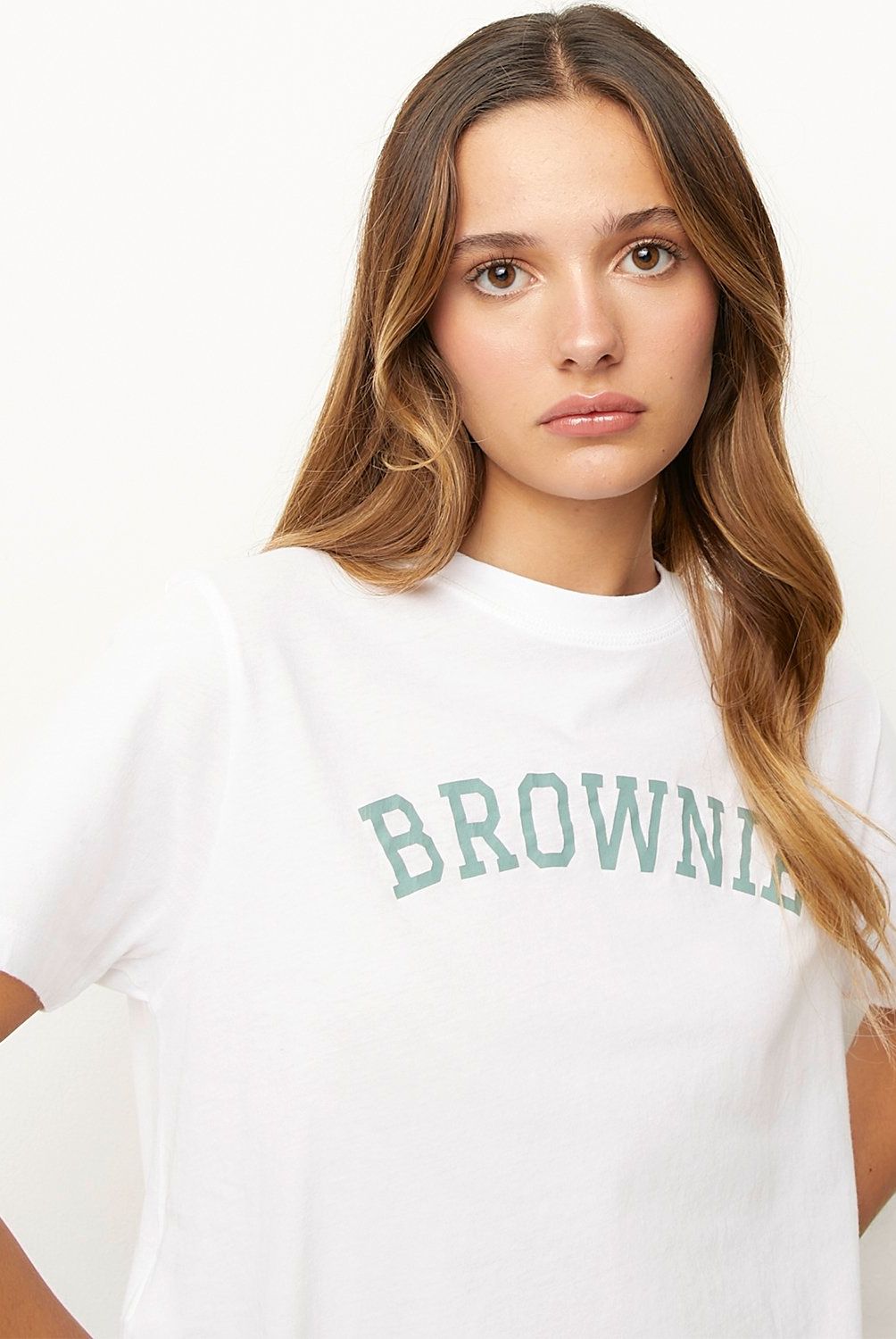 BROWNIE - Polera Verde Mujer Brownie