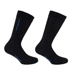 MONARCH - Pack De 2 Calcetines Hilo Barra Largo Americano Hombre