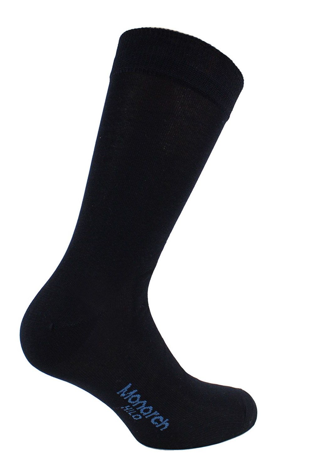 MONARCH - Pack De 2 Calcetines Hilo Barra Largo Americano Hombre Monarch