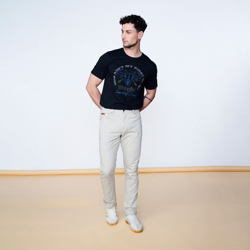WRANGLER - Pantalón 5 Bolsillos Algodón Regular Fit Hombre Wrangler