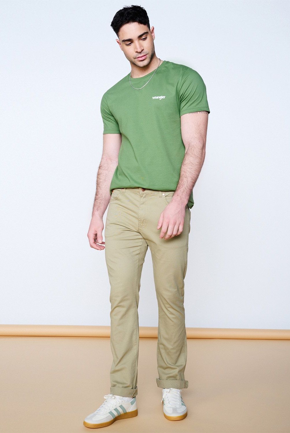 WRANGLER - Pantalón 5 Bolsillos Algodón Regular Fit Hombre Wrangler