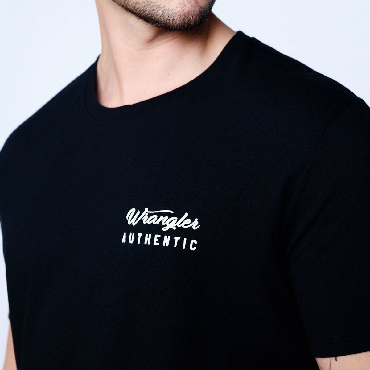 WRANGLER - Polera Manga Corta Urbana Algodón Hombre Wrangler