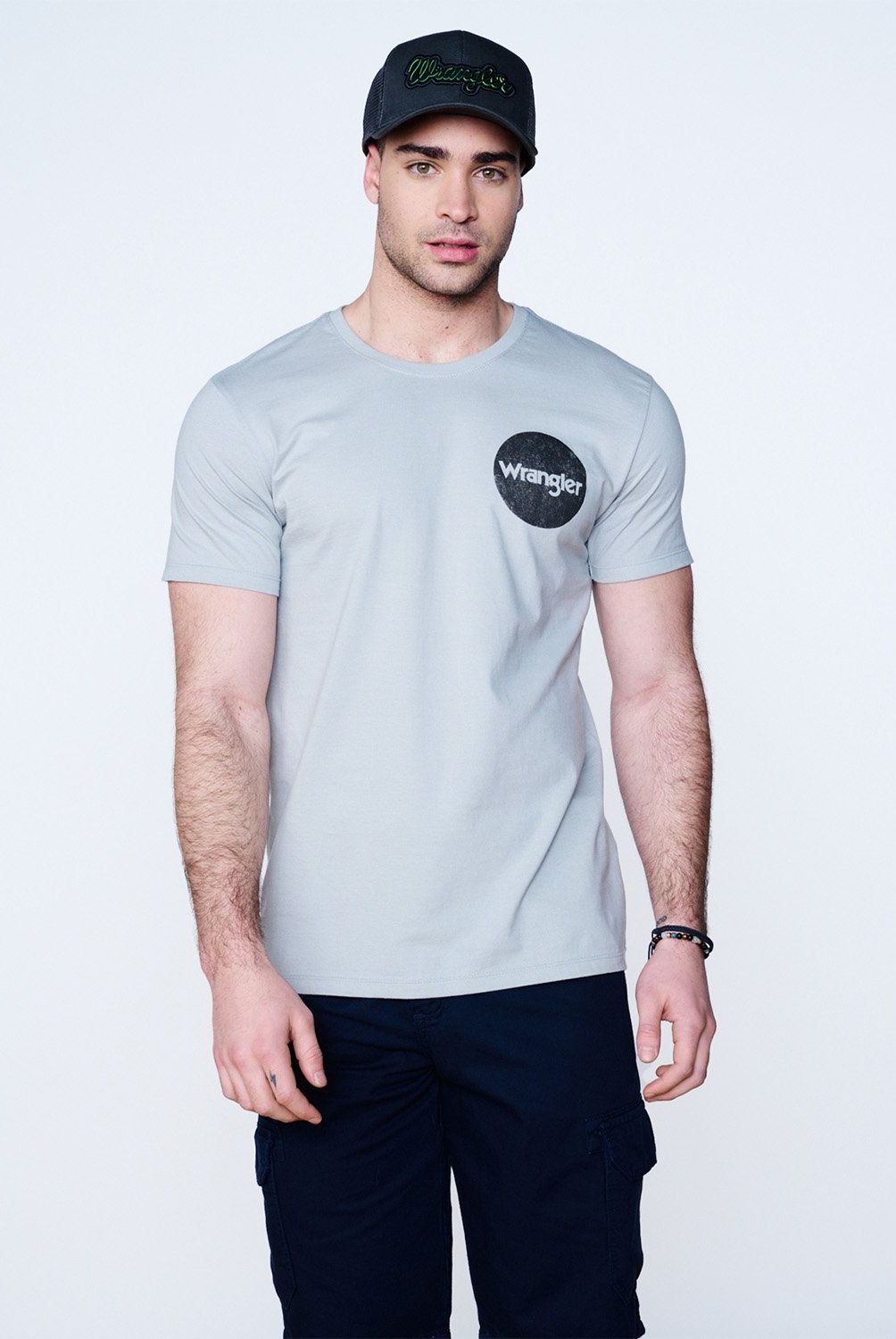 WRANGLER - Polera Manga Corta Urbana Algodón Hombre Wrangler