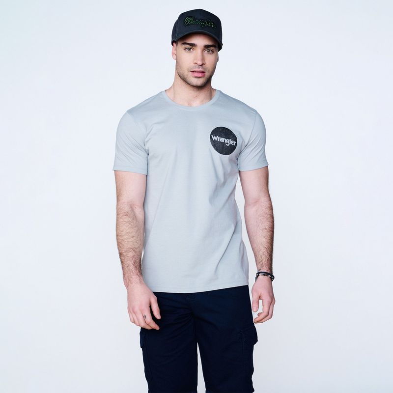 WRANGLER - Polera Manga Corta Urbana Algodón Hombre Wrangler