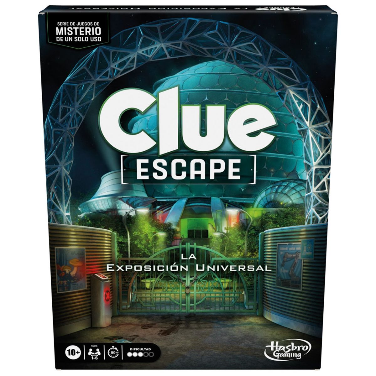 GENERICO - Juego de Mesa Clue Escape La Exposición Universal Hasbro Gaming