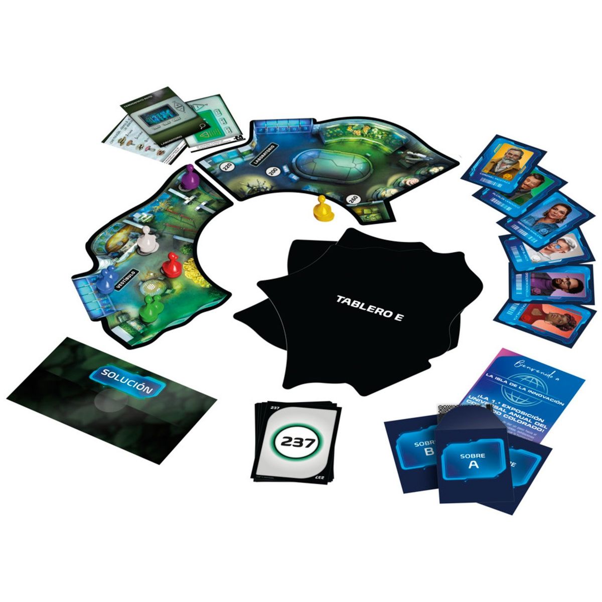 GENERICO - Juego de Mesa Clue Escape La Exposición Universal Hasbro Gaming