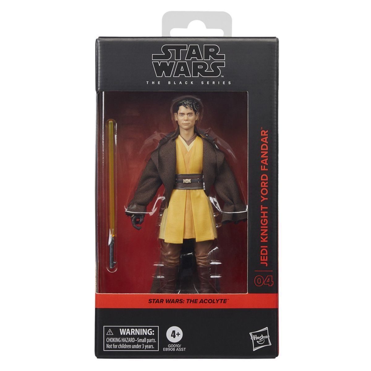 STAR WARS - Figura de Acción Black Series The Acolyte Jedi Knight Yord Fandar  Star Wars