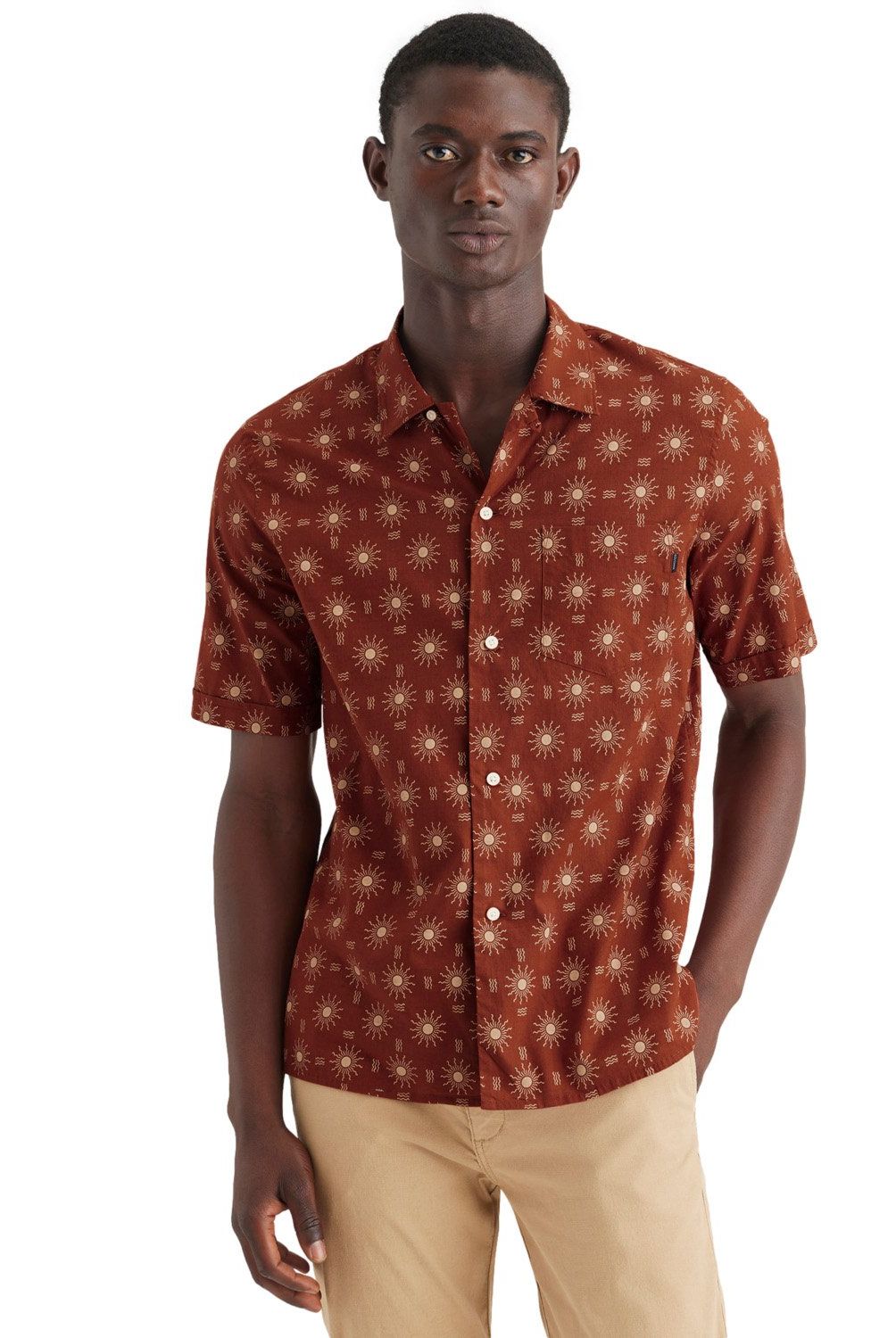 DOCKERS - Camisa Casual Manga Corta Hombre Dockers