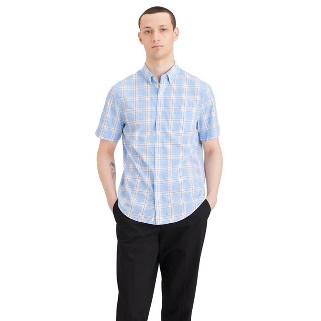 DOCKERS - Camisa Casual Manga Larga Hombre Dockers