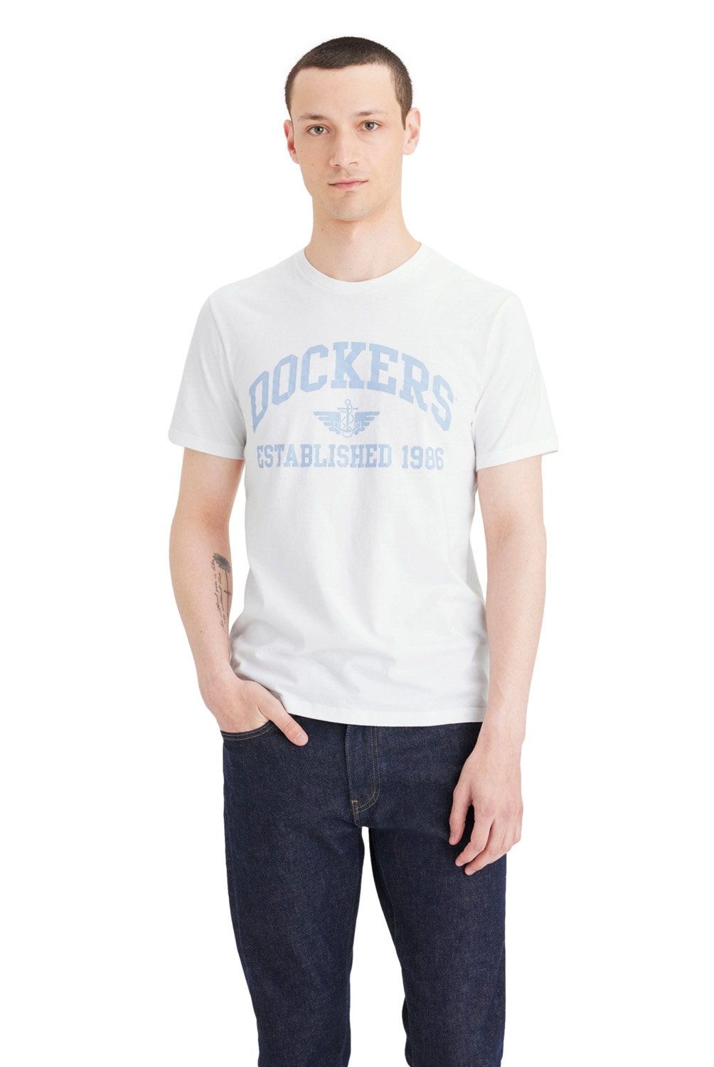 DOCKERS - Polera Manga Corta Hombre Dockers